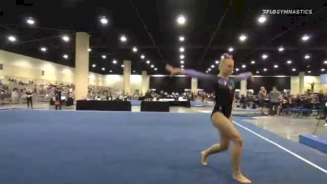 Sarah Moraw - Floor, Champion Gym #709 - 2021 USA Gymnastics Development Program National Championships