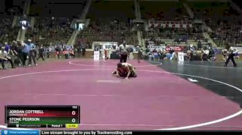 152 lbs Cons. Round 5 - Stone Peerson, Pelham vs Jordan Cottrell, Homewood Hs