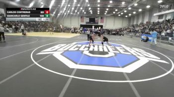 144 lbs Round 2 (3 Team) - Carlos Contreras, Middletown Sr HS vs Giancarlo Gentile, Yorktown Sr