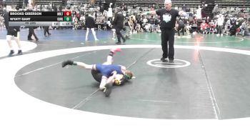 49 lbs Rr Rnd 5 - Brooks Giberson, Marlton Chiefs - ESC vs Wyatt Gant, Cunliffes Corner Black - ESC