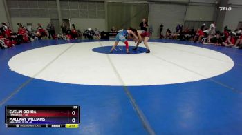 135 lbs Round 1 (6 Team) - Evelin Ochoa, Tennessee vs Mallary Williams, Arkansas Blue