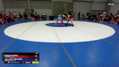 135 lbs Round 1 (6 Team) - Evelin Ochoa, Tennessee vs Mallary Williams, Arkansas Blue