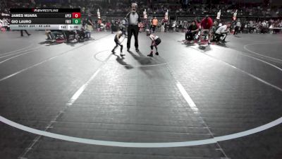 49 lbs Consi Of 16 #2 - James Nuara, Apex vs Gio Lauro, Freehold