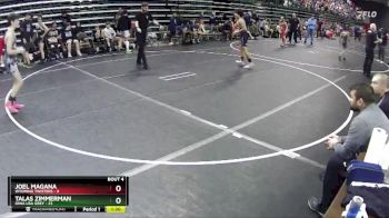 125 lbs Quarterfinals (8 Team) - Joel Magana, Wyoming Twisters vs Talas Zimmerman, Iowa USA Grey