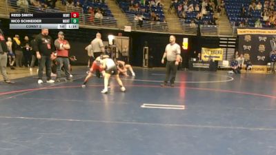 82 lbs Consy 2 - Reed Smith, Newtown vs Nico Schneider, Montour