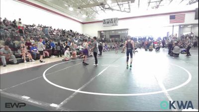 70 lbs Semifinal - Kyson Sides, Wichita Training Center vs Ryan Coose, Mannford Pirate Youth Wrestling