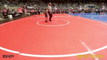 46 lbs Consi Of 8 #1 - Dreyez Bell, Team Of Hard Knox vs Ricardo Arteche, El Paso Texas Wrestling Club