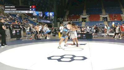 285 lbs Cons. Rd Of 16 - Erick Mejia, New York vs Kasen Hardy, New York