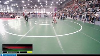 65-70 lbs Quarterfinal - Ila Acosta, Inland Northwest Wrestling Training Center vs RaeLynn Masters, Cabinet Mountain Elite Wrestling Club