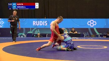 61 kg 1/8 Final - Besir Alili, North Macedonia vs Akito Mukaida, Japan