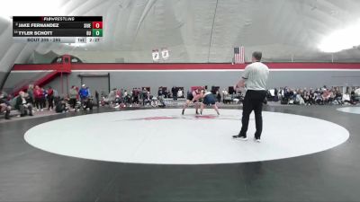 285 lbs Champ. Round 2 - Jake Fernandez, SIU Edwardsville vs Tyler Schott, Bellarmine