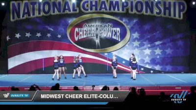 Midwest Cheer Elite-Columbus - Glam Girls [2022 L1.1 Youth - PREP Day 1] 2022 American Cheer Power Columbus Grand Nationals