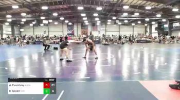 145 lbs Rr Rnd 1 - Anthony Evanitsky, Mat Assassins vs Connor Saylor, OMP Black