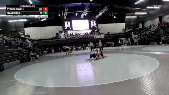 285 lbs Champ. Round 2 - Steven Elwell, Ottawa University vs Ira Jenkins, Southeast Community College