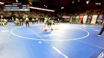 285 Class 1 lbs 5th Place Match - Marshall Kable, Centralia vs Gunnar Wenneker, North Callaway