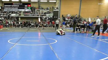 113 lbs Round Of 32 - Anthony Sateriale, Dedham vs Preston Garland, Mt. Blue