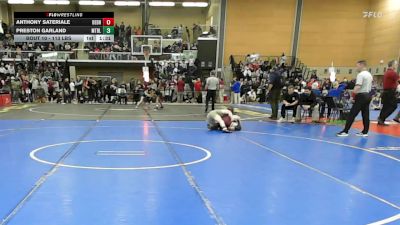 113 lbs Round Of 32 - Anthony Sateriale, Dedham vs Preston Garland, Mt. Blue