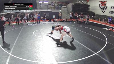 165 lbs Cons. Quarters - Kaleb Boothby, Alaska vs Titus Rodela