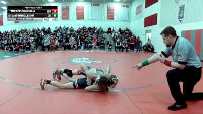 106 lbs Quarterfinal - Tucker Chapman, Akron Springfield vs Dylan Shingleton, Northwest (Canal Fulton)