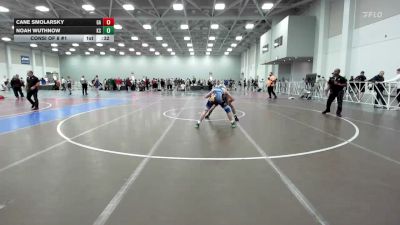 138 lbs Consi Of 8 #1 - Cane Smolarsky, GA vs Noah Wuthnow, KS