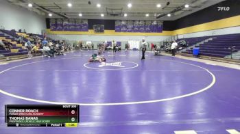 126 lbs Semifinal - Thomas Banas, Providence Catholic High Schoo vs Conner Roach, Purler Wrestling Academy