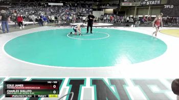 105 lbs Champ. Round 1 - Cole James, Thunder Mountain Wrestling Club vs Charles Shillito, Wrestling Club Tacoma Slam
