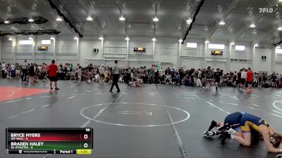 98 lbs Round 1 (4 Team) - Bryce Myers, WV Wild vs Braden Haley, 84 Athletes