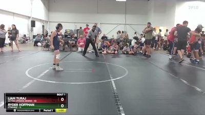 84 lbs Round 1 (4 Team) - Liam Turaj, U2 The Uprising Begins vs Ryder Hoffman, CTWHALE