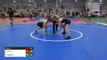 160 lbs Prelims - Spencer Fine, MetroWest United vs Cale Bissell, Morris Fitness