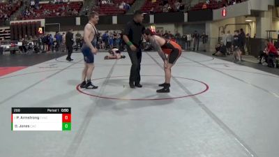 200 lbs Semifinal - Payden Armstrong, Flathead Valley Wrestling Club vs Daniel Jones, Conrad Wrestling Club