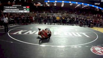 106 3A Champ. Round 1 - Chase Wolgamuth, Hagerty vs Tyler Metellus, Monarch