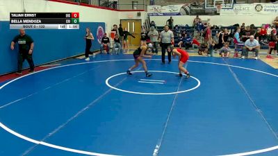 132 lbs Round 4 - Bella Mendoza, Crismon vs Taliah Ernst, Empire High School