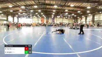 126 lbs Rr Rnd 2 - Brian Harris, Team Iron Bear vs Shaineek Wright, Granby Rollers