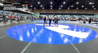 285 lbs Consi Of 8 #1 - Kioni Benally, New Mexico Highlands vs Hunter Tibodeou, Big Bend
