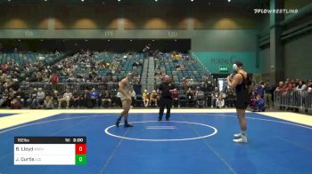 182 lbs Quarterfinal - Brock Lloyd, Wasatch vs Joe Curtis, La Costa Canyon