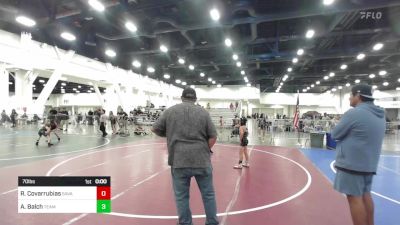 70 lbs Consolation - Ronan Covarrubias, Savage House WC vs Alexander Balch, Team Balch