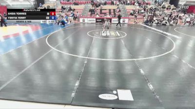 110 lbs Semis & Wb - Yenyia Terry, East Stroudsburg University vs Ahsia Torres, Sacred Heart