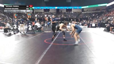 144 lbs Round Of 32 - Michael Terrell, Los Gatos (CC) vs Jackson Golding, Bakersfield (CS)
