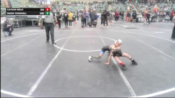 46 lbs 3rd Place - Cayson Melo, Vasky Bros vs Reign Townsell, Damonte Mustangs WC