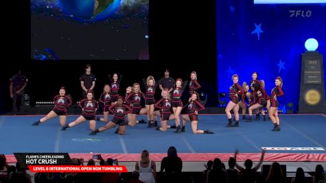 Flames Cheerleading - Hot Crush [2025 L6 International Open Non Tumbling Semis] 2025 The Cheerleading Worlds