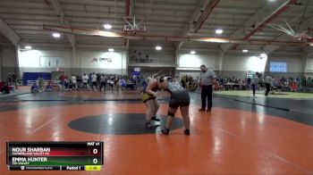 235 lbs Champ. Round 2 - Emma Hunter, TRI-VALLEY vs Nour Sharban, Cumberland Valley Hs