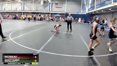 68 lbs Round 1 (6 Team) - Matthew Bly, Mat Assassins Black vs Emmett Filbert, Vipers Wrestling