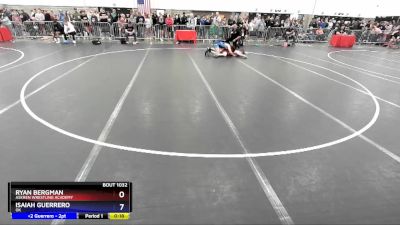 165 lbs Champ. Round 1 - Ryan Bergman, Askren Wrestling Academy vs Isaiah Guerrero, Ok