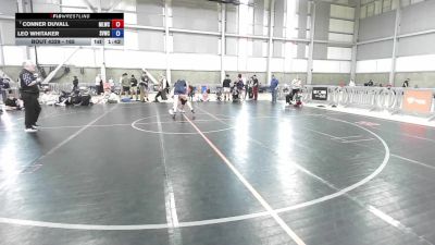 165 lbs Cons. Round 3 - Conner Duvall, Moses Lake Wrestling Club vs Leo Whitaker, Snoqualmie Valley Wrestling Club
