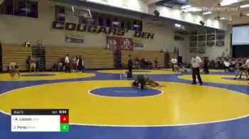 135 lbs Round Of 16 - Damion Elliott, Del Oro vs Wanderlei Whittington, Monache