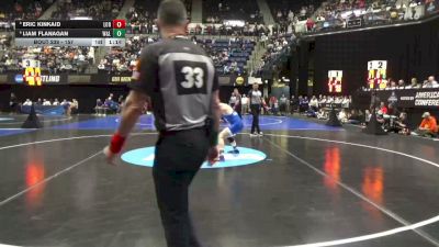 157 lbs Quarterfinal - Liam Flanagan, Wash. & Lee vs Eric Kinkaid, Loras
