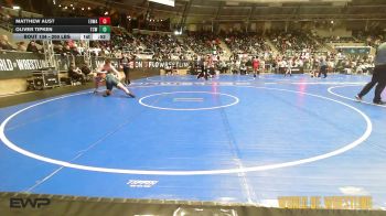 200 lbs Consi Of 8 #1 - Matthew Aust, Edwardsville Wrestling Club vs Oliver Tipken, Team Conquer Wrestling