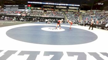 165 lbs Cons. Round 2 - Garrett LeBlanc, Emporia HS vs Jaiden Converse, Tecumseh-Shawnee Heights HS