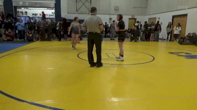 132 lbs Round Of 16 - Brielle Colton, Curwensville vs Sophia Folks, North Allegheny