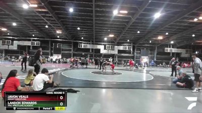 106 lbs Cons. Round 5 - Javon Veals, Higley Wrestling vs Landon Edwards, Vail Wrestling Academy